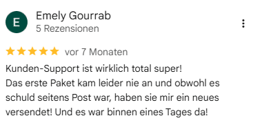 Google Rezension 1