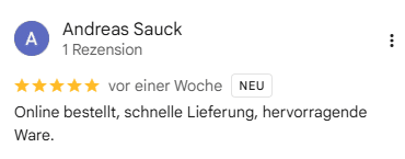 Google Rezension 1
