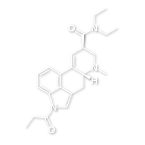 Strukturformel 1P-LSD